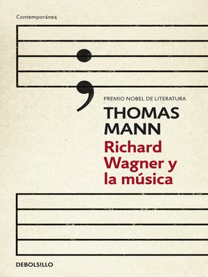 cover image of Richard Wagner y la música